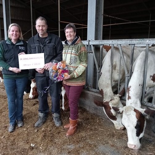 Het goede doel 2022 | Donatie aan Boerderij De Jong