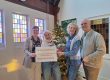 foto overhandiging cheque